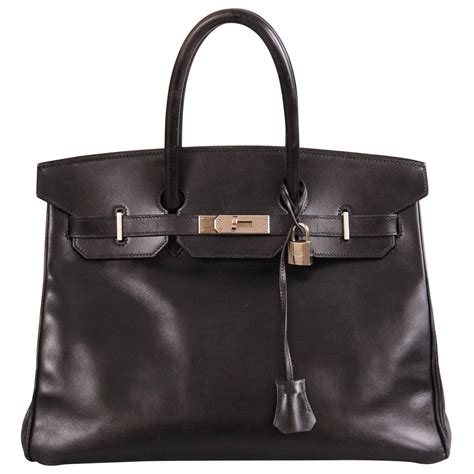 hermes birkin bag black 35|hermes birkin 35 price.